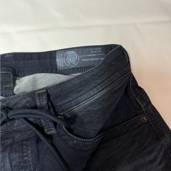 Diesel THAVAR SP-NE 0676E Slim-Skinny Distressed  Jogg Jeans - Picture 7 of 8